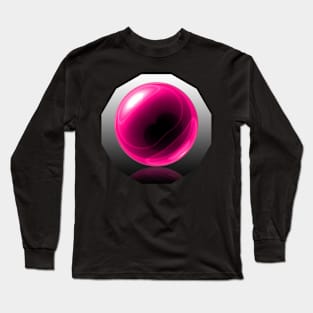 Pink Glass Orb Long Sleeve T-Shirt